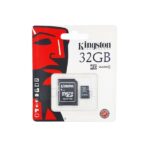 Κάρτα Μνήμης Kingston MicroSDHC 32GB Class 10 με Adapter - Image 2