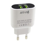 220V NORDIC H-001, 2 USB 2.4A +Type-C /white/Με Καλώδιο - Image 3
