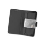 Cover Universal κινητά μεχρι 5.3" Μαύρο με Αυτοκολητο Book - Image 2