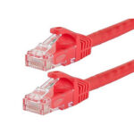 POWERTECH  Καλώδιο UTP Cat 5e,  0.5m, Κόκκινο CAB-N047