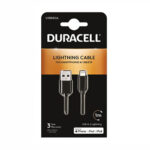 Duracell USB to Lightning Cable MFI Black 1m (USB5012A)