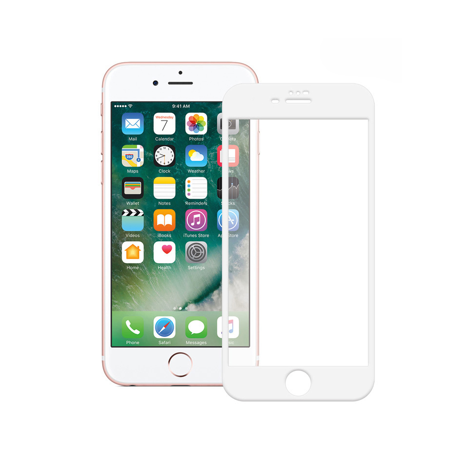 TGC-0264-1-1.jpg Tempered Glass 5D Full Glue Full Face Λευκό iPhone 6 Plus - Image 1