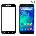 Tempered Glass 5D Full Glue Xiaomi Redmi Go Μαύρο Powertech