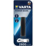 Φορτιστής Ανάγκης Varta 2600mAh Μαύρο Power Bank
