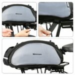 Wozinsky Bicycle Bike Pannier Bag Rear Trunk Bag with Shoulder Strap 13L black (WBB1BK) - Image 3