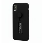 Θήκη Ring Finger Stand Θήκη iPhone X / XS Μαύρο Vennus