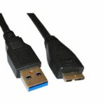 Καλώδιο Για Samsung Galaxy S5 / Note 3   USB  σε usb  3.0   Μαυρο 1m