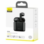 Baseus TWS Encok W09 mini wireless earphone Bluetooth 5.0 TWS Black - Image 3