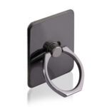 Metal ring holder for smartphone and tablet black