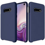 Θήκη ΣιλικόνηςFlexible Rubber Cover Samsung Galaxy S10 Μπλε Σκούρο Soft