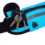 Ultimate Running Belt with bottle holder and headphone outlet black τσαντάκι μέσης για σπόρ - Image 4