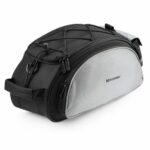 Wozinsky Bicycle Bike Pannier Bag Rear Trunk Bag with Shoulder Strap 13L black (WBB1BK) - Image 7
