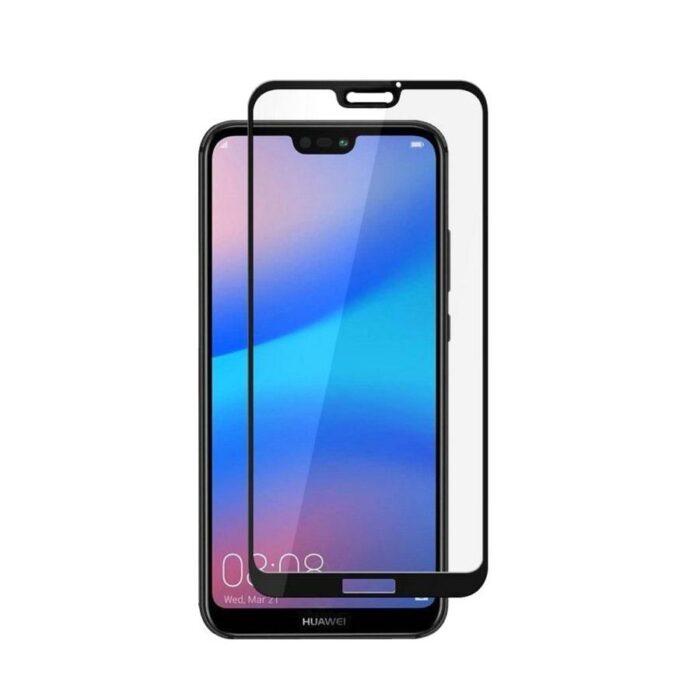 Huawei P20 Lite Tempered Glass 3D Μαύρο Powertech - Image 2