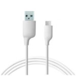 Καλώδιο Σύνδεσης USB 2.0 Puridea L02 USB A σε USB C 2.4A 1.2m Λευκό