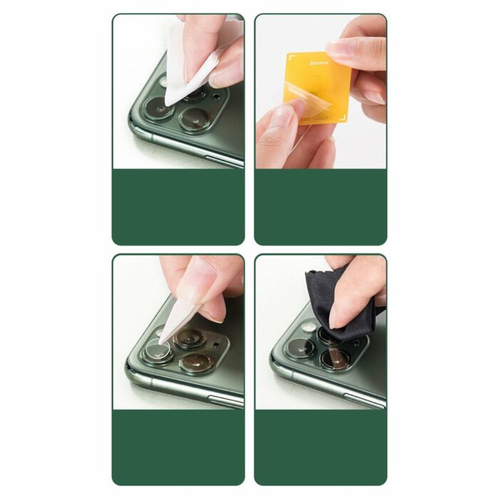 Baseus 2x 0.15mm reinforced lens Tempered Glass screen protector iPhone 11 Pro / iPhone 11 Pro Max - Image 4