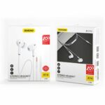 Dudao in-ear earphone 3,5 mm mini jack headset with remote control - Image 2