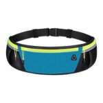 Ultimate reflective stripe Running Belt with headphone outlet blue Τσαντάκι μέσης Μπλέ