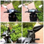 Adjustable phone bike mount holder for Rearview mirror black - Image 4