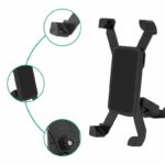 Adjustable phone bike mount holder for Rearview mirror black - Image 3
