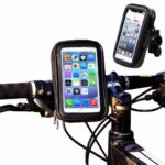 Bike Phone waterproof Mount, Universal Case Bicycle & Motorcycle Phone Holder Mount