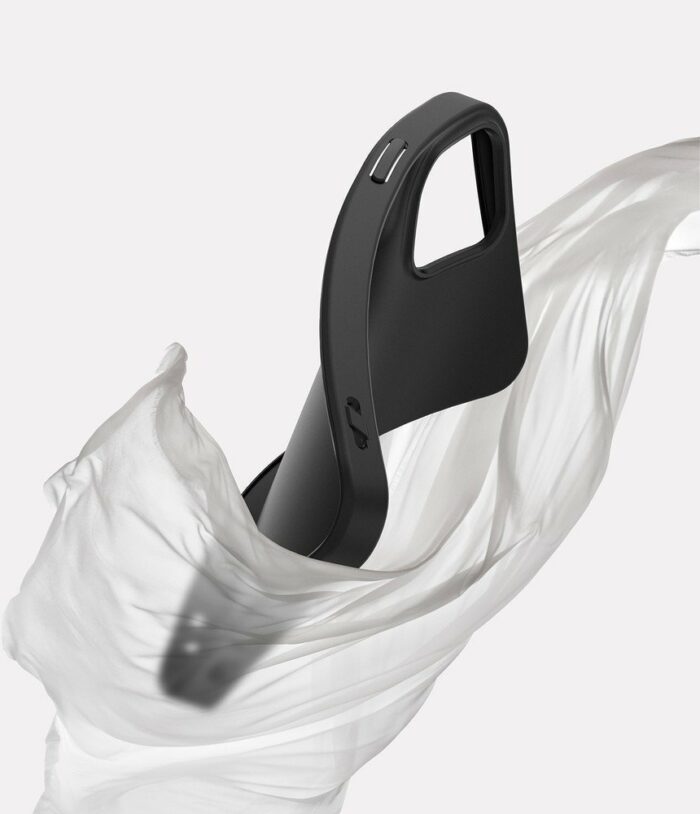 Ringke Air S Ultra-Thin Cover Gel TPU Θήκη iPhone 12 Pro / iPhone 12 Μαύρο ADAP0028 - Image 4