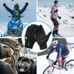 Wozinsky universal spWozinsky universal sport waterproof winter gloves - touch screen compatible black (WTG1BK) - Image 9