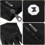 Wozinsky universal spWozinsky universal sport waterproof winter gloves - touch screen compatible black (WTG1BK) - Image 5