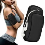 Running armband sports iPhone band Θήκη Μαύρο μεχρι 6,1 Ιντσες