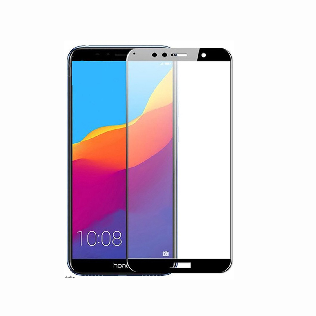 powertech-tempered-glass-3d-gia-honor-7a-dual-mayro-tgc-0138-185805-2 Tempered Glass 3D Full Face Μαύρο Huawei Honor 7A Powertech - Image 1