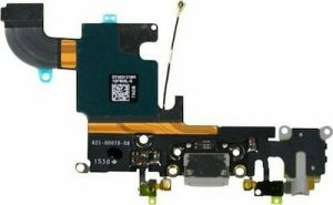 Καλωδιοταινία με Θύρα Φόρτισης Μαύρο (iPhone 6s) dock – Mobit.gr