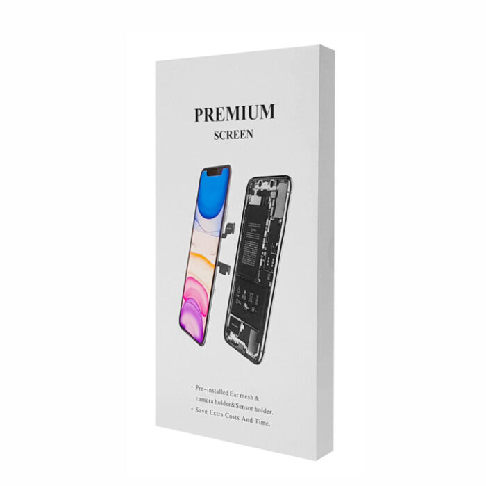 TW INCELL LCD  για iPhone Χ, camera-sensor ring, earmesh + Waterproof Seal Adhesive Sticker,μαύρη - Image 2