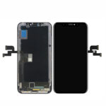 TW INCELL LCD  για iPhone Χ, camera-sensor ring, earmesh + Waterproof Seal Adhesive Sticker,μαύρη