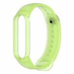 Jelly Sight Through Λουράκι Σιλικόνης Lime (Mi Band 5/6)