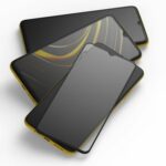 Tempered Glass Full Face Μαύρο Poco M3 Invisible Defender - Image 2