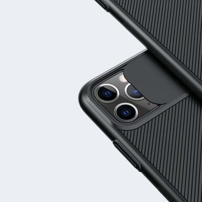 Θήκη iPhone 11 Pro Max Θήκη προστασία κάμερας Μαύρο Slim Nillkin Camshield - Image 3
