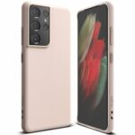Ringke Air S Ultra-Thin Cover Gel TPU Θήκη Samsung Galaxy S21 Ultra 5G Ροζ