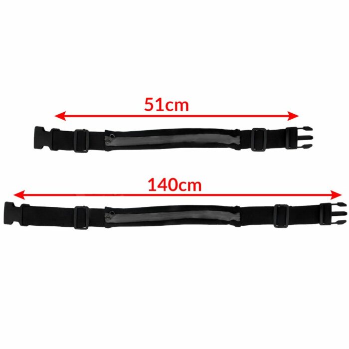 Running Belt έως 6" (Μαύρο) - Image 4