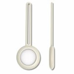 Flexible Silicone Loop για Apple AirTags Γκρι - Image 2