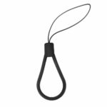 Λουράκι για Κινητό Δάκτυλου Lanyard Λευκό – Αξεσουάρ Κρατήματος Μαύρο