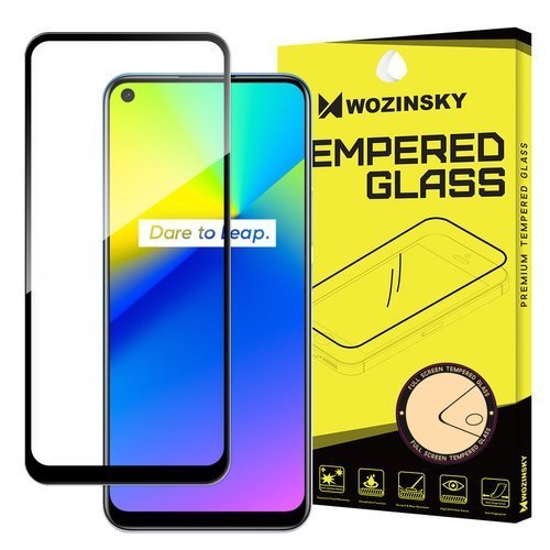 Wozinsky-Tempered-Glass-Full-Glue-Super-Tough-Screen-Protector-Full-Coveraged-with-Frame-Case-Friendly-for-Realme-7i-black-67921_4 Tempered Glass Full Glue Full Face Μαύρο Realme 7i Wozinsky - Image 1