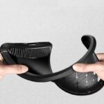 Θήκη iPhone 12 Pro Max Carbon Σιλικόνης Μαύρο - Image 2