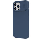 Nillkin Camshield Θήκη iPhone 13 Pro Max Silky Σιλικόνης with camera cover Μπλε - Image 5