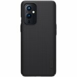 Θήκη + kickstand OnePlus 9 Μαύρο Nillkin Super Frosted Shield