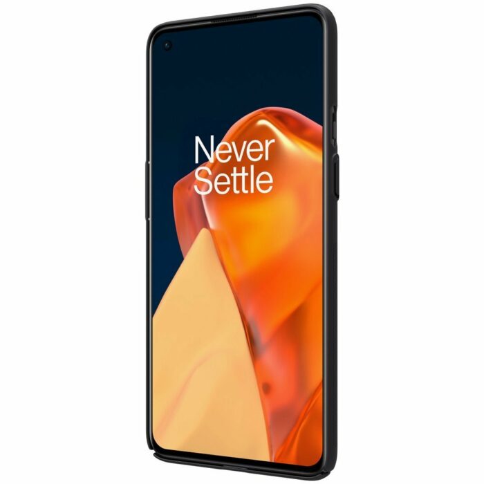 Θήκη + kickstand OnePlus 9 Μαύρο Nillkin Super Frosted Shield - Image 4