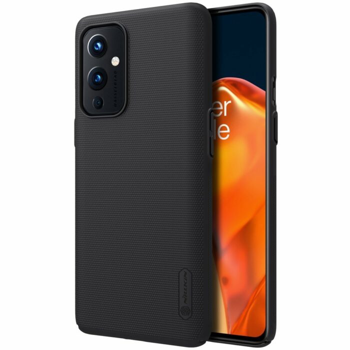 Θήκη + kickstand OnePlus 9 Μαύρο Nillkin Super Frosted Shield - Image 5