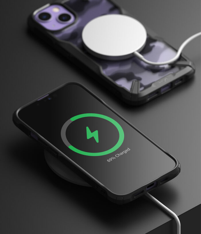 Θήκη iPhone 13 mini Ringke Fusion X Πλαστικό Ανθεκτική Camo Μαύρο - Image 7