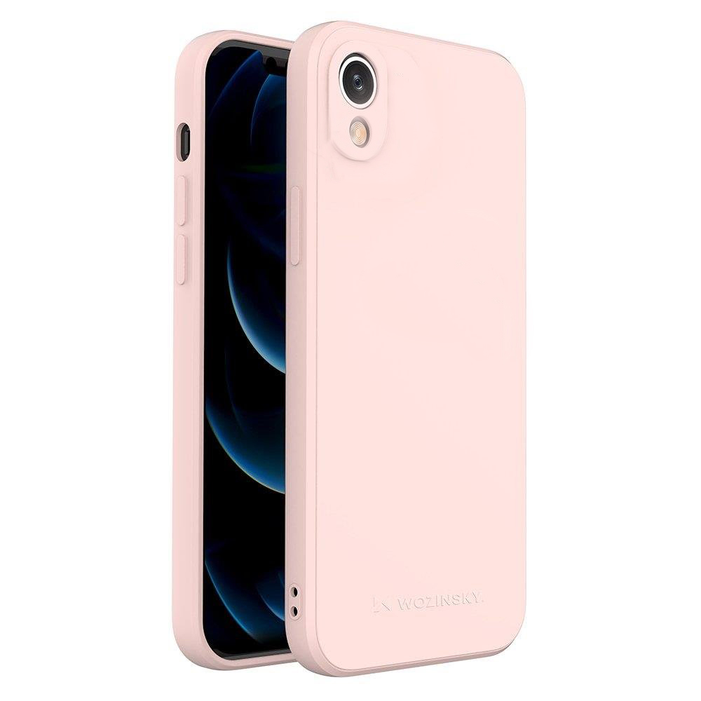 eng_pl_Wozinsky-Color-Case-silicone-flexible-durable-case-iPhone-XR-pink-68448_1 Θήκη iPhone XR Wozinsky Σιλικόνης Ροζ - Image 1