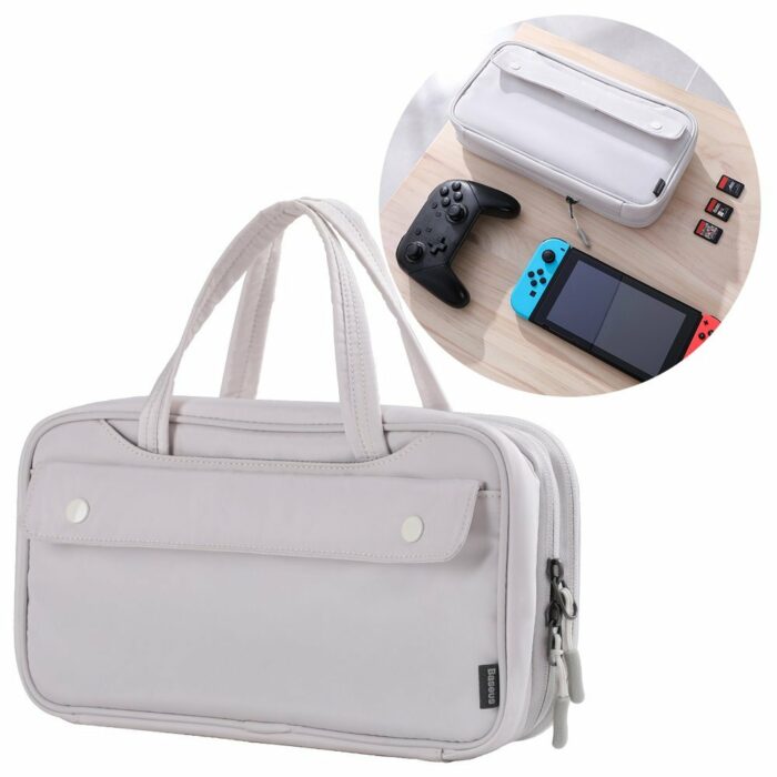 Baseus Nintendo Switch storage bag Λευκό (LBGD-A02) - Image 4