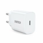 Choetech Φορτιστής EU Γρήγορη Φόρτιση USB Type C Power Delivery 20W 3A Λευκό