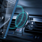 Choetech magnetic car mount for iPhone MagSafe compatible for air vent Μαύρο - Image 2